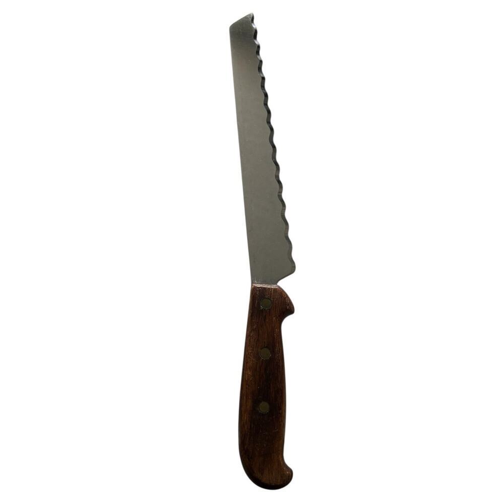 Erik Anton Berg Eskilstuna 9" Serrated Slicing Knife Sweden - Picture 2 of 7
